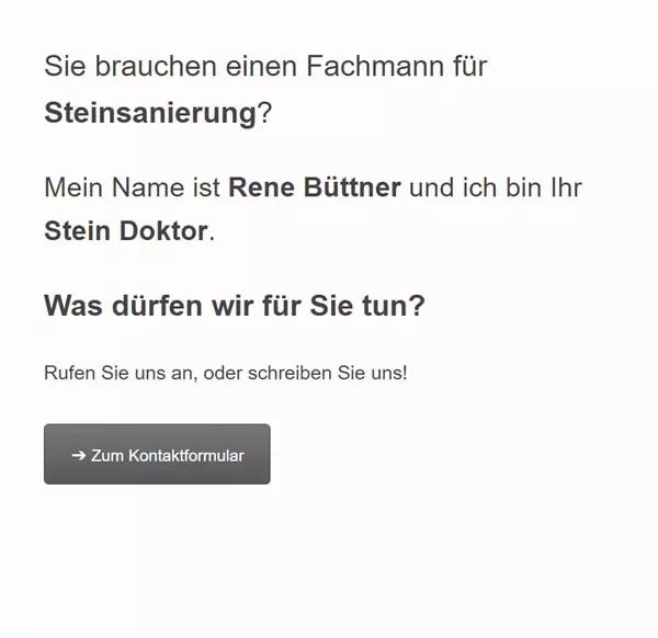 Steinsanierungen für  Meßkirch